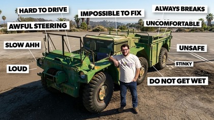 100 Miles in Americas Worst Army Truck