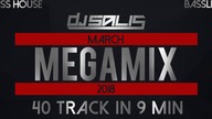 BASS HOUSE & BASSLINE - MUSIC MEGA MIX - 40 IN 8 MIN - DJ SALIS