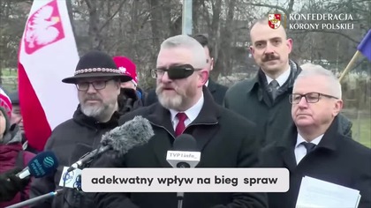 Grzegorz Braun - Tu jest Polska i niech Polska wr&oacute;ci także do Oświęcimia! (22.11.2025)