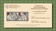 Kazanie na XXII Niedzielę po Zesłaniu Ducha Świętego  ks  Jacek Bałemba SDB  Kościół Katolicki