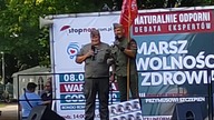 VIII Marsz Wolności i Zdrowia protest przeciw przymusowi szczepień 8-6-2024