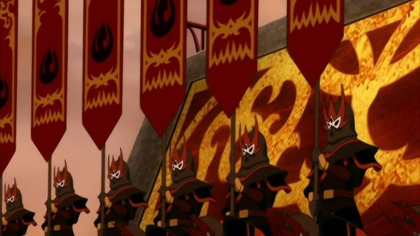 Avatar Legenda Aanga S03E58-61 Kometa Sozina: Kr&oacute;l Feniks - Starzy mistrzowie - Morze ognia - Awatar Aang