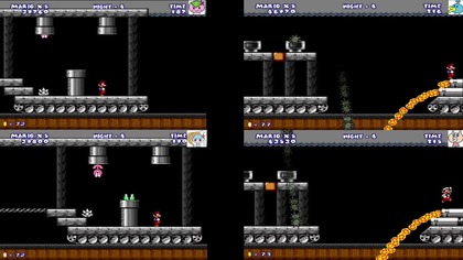 Mario Forever One Day From Marios Life V1.1 Night ~FINALE~ 4 Teams