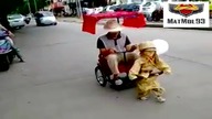 Świętujący Japończyk
