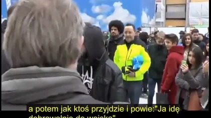 Muzułmanin w Monachium: Obetnę ci głowę!