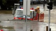 Strażacka przeprawa