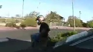 Wózkiem inwalidzkim po skateparku