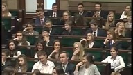 Dominik Feliks.  Masakruje posłów z mównicy na Dzień Dziecka
