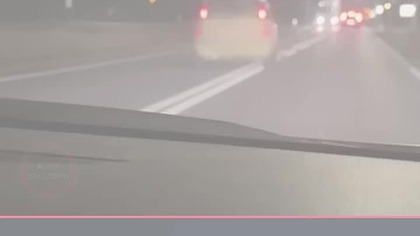 Pijany kierowca zjeżdża prosto przed TIR-a.  Świadek zabrał mu kluczyki | AutoSzkodniki #Shorts