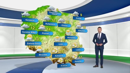 Prognoza pogody na TVN Meteo (16. 04. 2023)