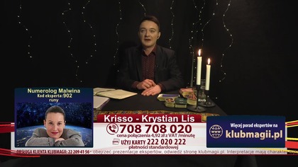 POWR&Oacute;T EZOTERYKI DO POLSKIEJ TV!!! Polonia 1 - Testowe fragmenty "Klubu Magii" (03. 05. 2026, 00:00)