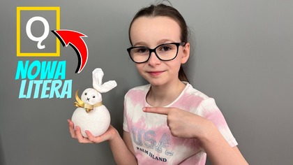 ZROBIŁAM ZAJĄCZKA WIELKANOSCNEGO W SZKOLE.  WYMYŚLIŁAM NOWĄ LITERĘ.  Daily Vlog 30 marca 2026