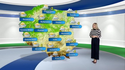 Prognoza pogody na TVN Meteo (13. 12. 2022)