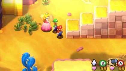W nowej wersji kolorowej gry Mario &amp; Luigi Superstar Saga pomagamy braciom Mario pokonać złą czarownicę Cacklettę, kt&oacute;ra chce przejąć władzę nad Fasolowym Kr&oacute;lestwem.