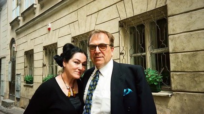 Hrabia Adam M.  Tyszkiewicz (Los Angeles) w Wilnie.  Z Adamem Tyszkiewiczem rozmawia Alwida Bajor