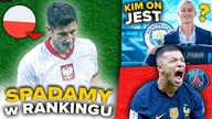 Polska SPADA w rankingu FIFA! Debiut 14-latka to PIŁKARZ Manchesteru City! PSG wisi kasę Mbappe!