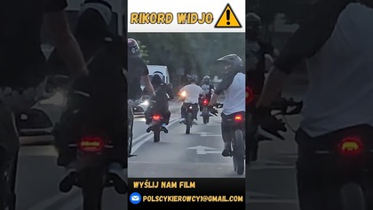 Popisy młodych na elektrycznych rowerach #shorts #polska #polscykierowcy #polskiedrogi #viral