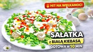 SAŁATKA WIELKANOCNA z białą kiełbasą!  Lepsza niż tradycyjna? (PRZEPIS)