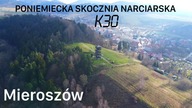 PONIEMIECKA SKOCZNIA NARCIARSKA K 30 W LESIE