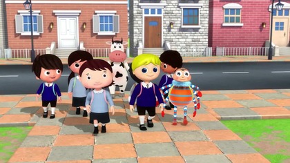 Little Baby Bum - Going Back To School Today (Official Video)