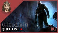 Dawno nie grałem w Wiedźmina.... Wiedźmin I na HC! Quel Live [1] 