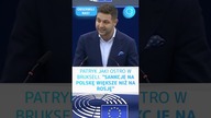 (subskrybuj) Patryk Jaki OSTRO w Brukseli.  Sankcje na Polskę większe niż na Rosję #shorts