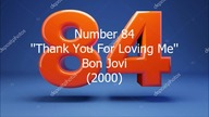 Bon Jovi - Thank You For Loving Me (2000)