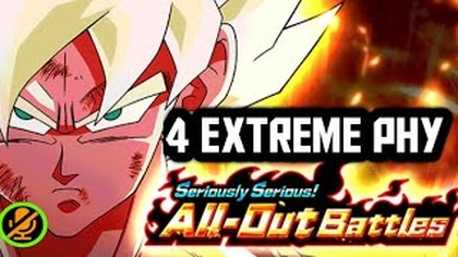 ALL OUT BATTLES 4 PHY EXTREME UNIT MISSION VS SSJ TRUNKS FUTURE DBZ DOKKAN BATTLE