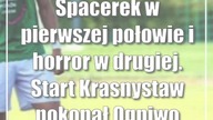 Spacerek w pierwszej połowie i horror w drugiej.  Start Krasnystaw pokonał Ogniwo Wierzbica