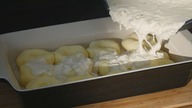 Kluski z dziurką zapiekane w pysznym śmietanowym sosie / Oddaszfartucha
