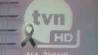 Żałobne logo TVN HD