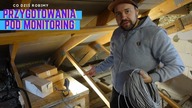 Nasze poddasze.  Przygotowania pod monitoring i alarm.