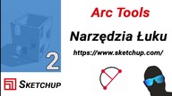 3 Sketchup Arc Tool, Narzędzie Łuku, jak używać
