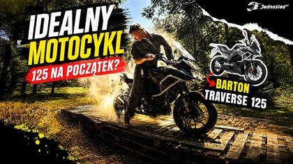 Jaki V-MAX? Barton Traverse 125.  Od niego warto zacząć przygodę motocyklową:
