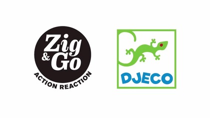 Zestaw Zig&Go - 48 elementów Djeco