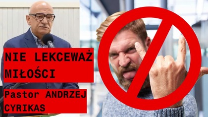 Nie lekceważ miłości (27. 04. 2025)  Pastor Andrzej Cyrikas #chwe #andrzejcyrikas