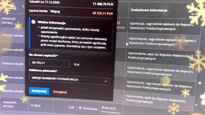 Wesołych ku..a świąt, tak pamiętał urząd skarbowy że masz coś do zapłaty za rok 2020