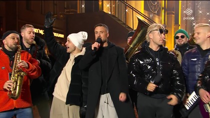 Polsat - Blok reklamowy i zapowiedź w sylwestrowej oprawie graficznej (31. 12. 2025)