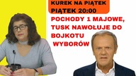 Dr Ewa Kurek wspomina pochody 1majowe.  Bojkot wyborów przez Tuska