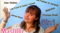 6in1 - Tired, Grave, Someone Singing Alone, Despacito, Maluma, Little Hollywood | AsineD