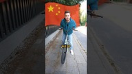 To ELEKTRYCZNY rower z CHIN 
