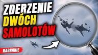 ZDERZENIE SAMOLOTÓW W POWIETRZU - NAGRANIE