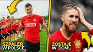 zgrupowanie kadry START! SZPALER dla Lewandowskiego! Sergio Ramos NIEPOWOŁANY na Euro...