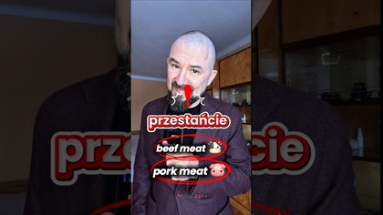 Przestań mówić pork meat!
