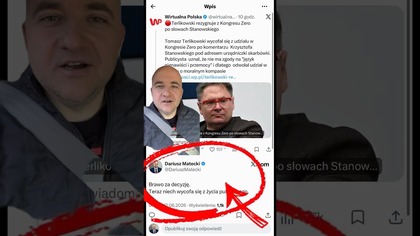 Apel do Terlikowskiego