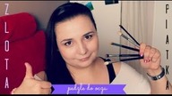 Złota piatka - pedzle do oczu
