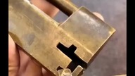 Ancient china lock