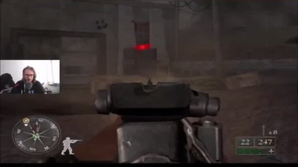 FREUDOWSKIE PRZEJĘZYCZENIE (Call of Duty 2 Big Red One) #shorts #shortvideo #retro #cod #callofduty