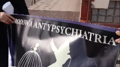 pikieta antypsychiatryczna przed biurem pis 30. 06. 2018