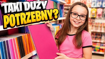 KUPUJĘ SPECJALNY ZESZYT DO POLSKIEGO  Czy ktoś zaczyna lekcje wcześniej niż 7:30?  Daily Vlog 8. 09